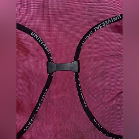 Super Nintendo World Princess Peach Drawstring Backpack Universal Studios CA - Picture 6 of 8